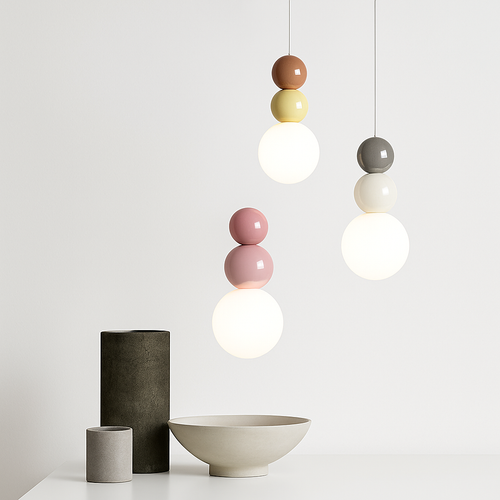 suspension danoise led boule lumineuse pour décoration intérieure