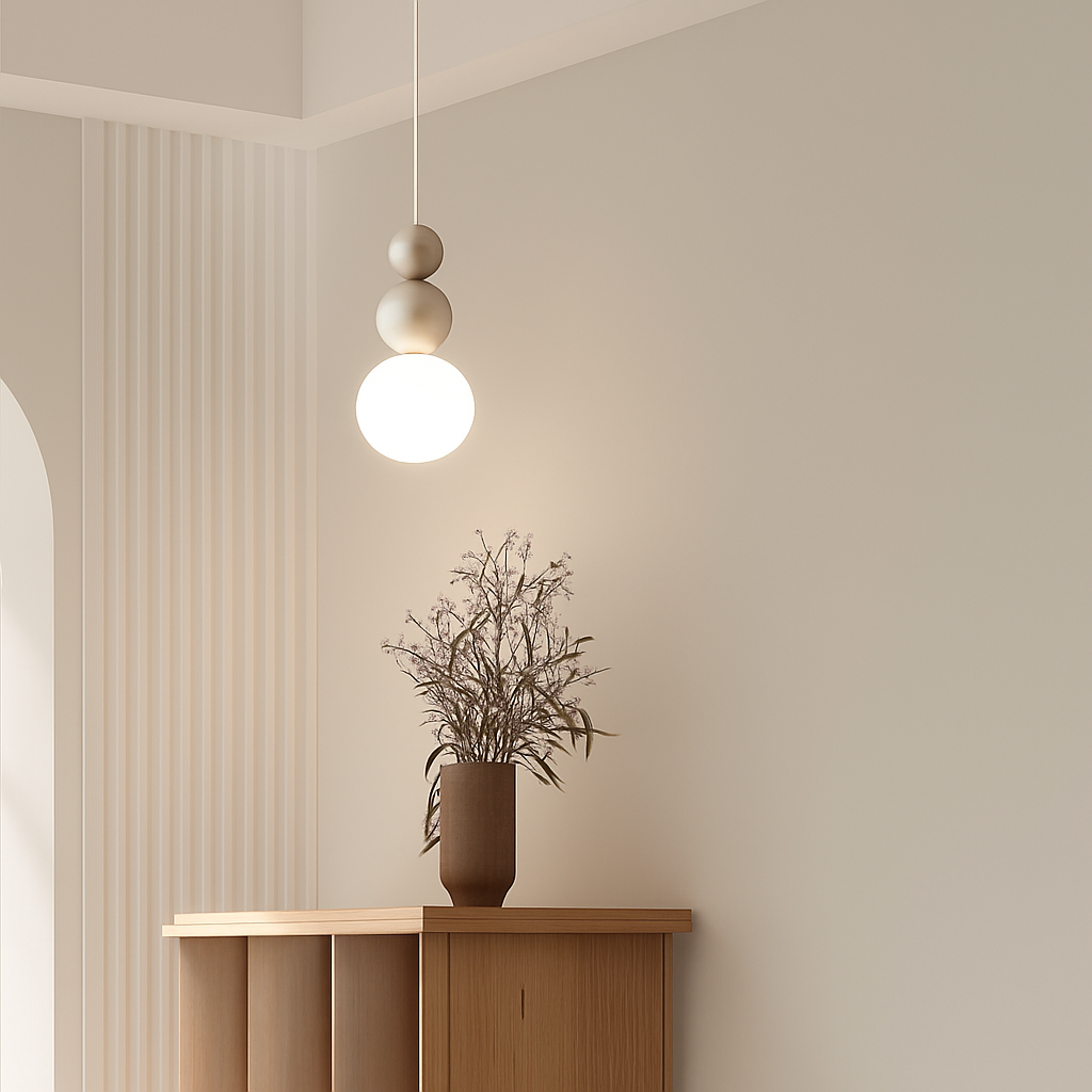 suspension danoise led boule lumineuse pour décoration intérieure - vue 4 sur 29