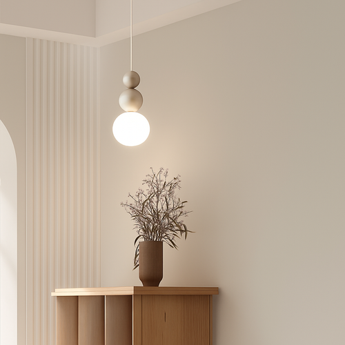 suspension danoise led boule lumineuse pour décoration intérieure