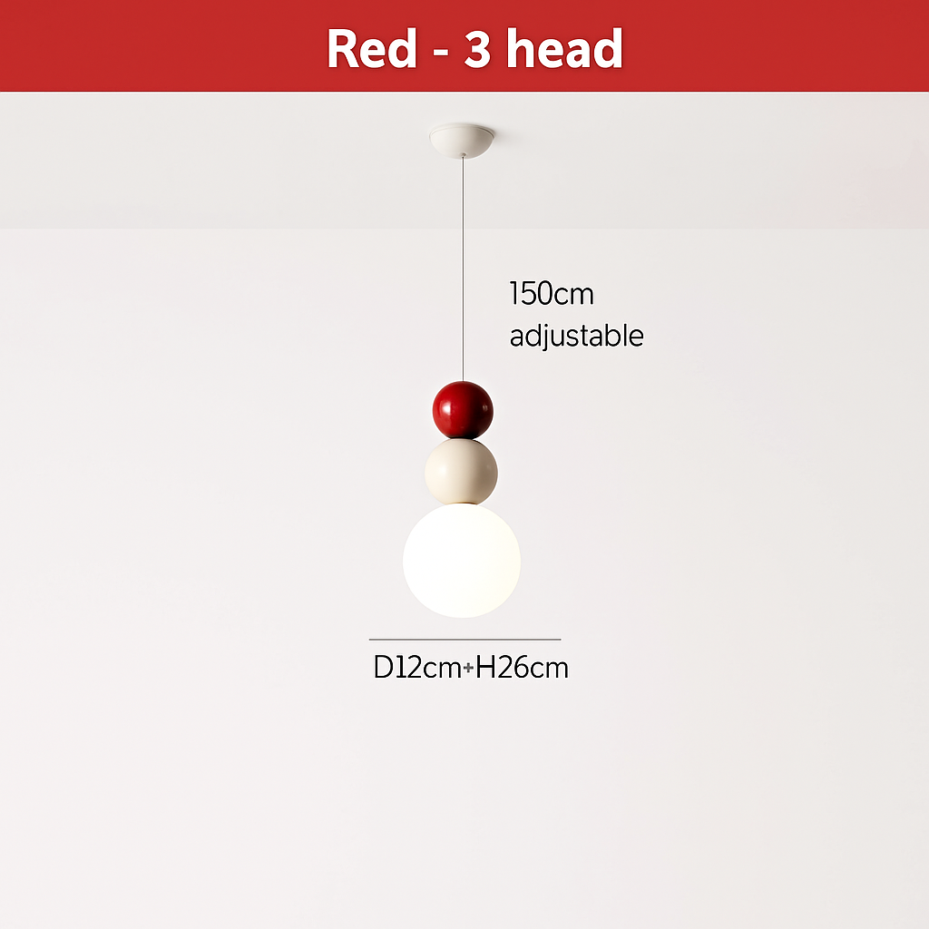 suspension danoise led boule lumineuse pour décoration intérieure - vue 24 sur 29