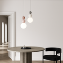 suspension danoise led boule lumineuse pour décoration intérieure