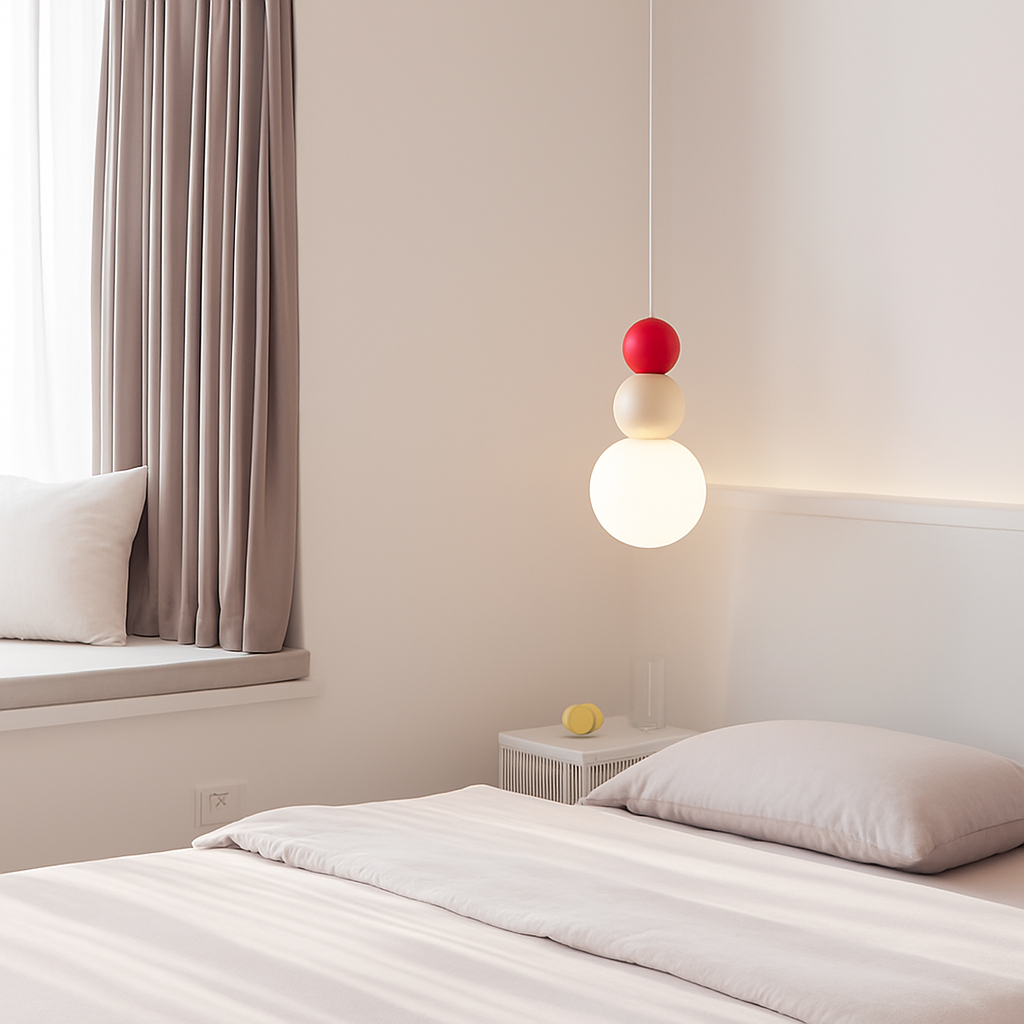 suspension danoise led boule lumineuse pour décoration intérieure - vue 6 sur 29