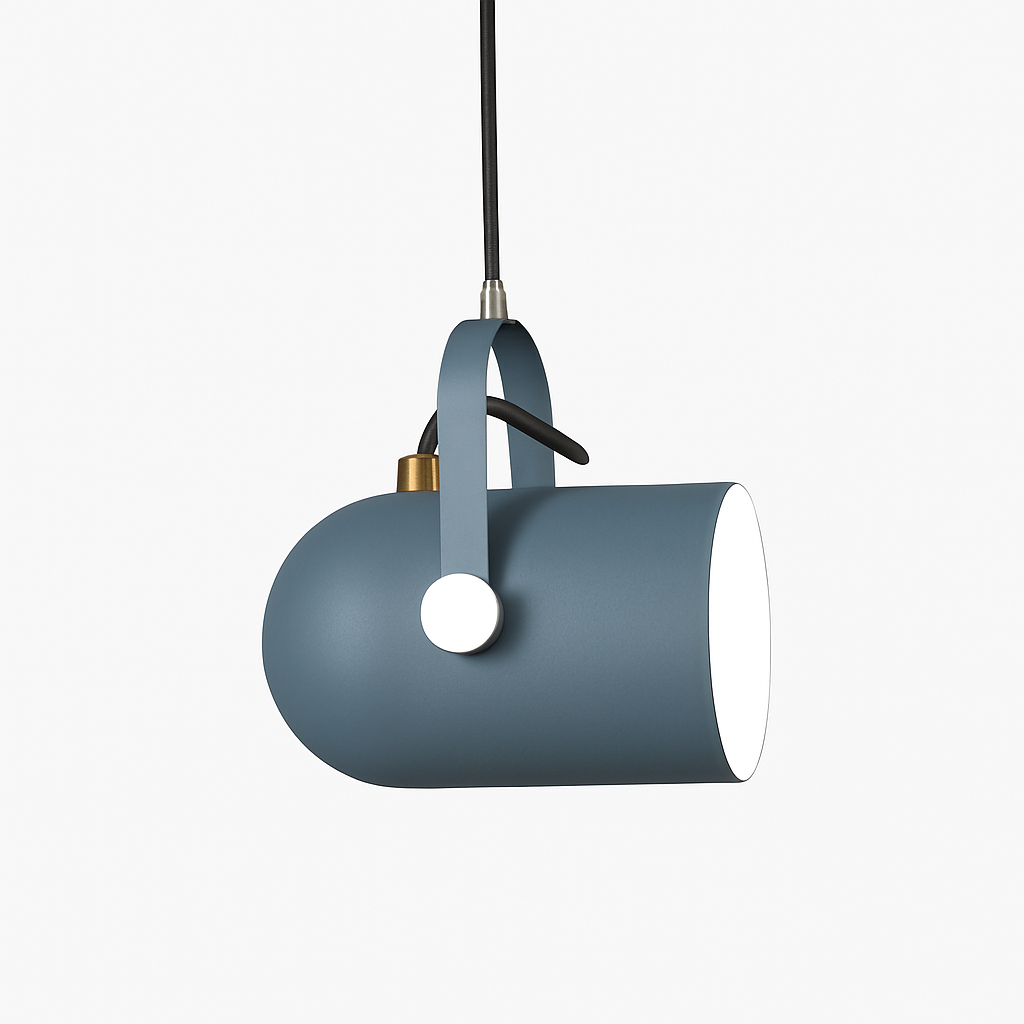 Suspension de spot en aluminium de couleur - vue 4 sur 9