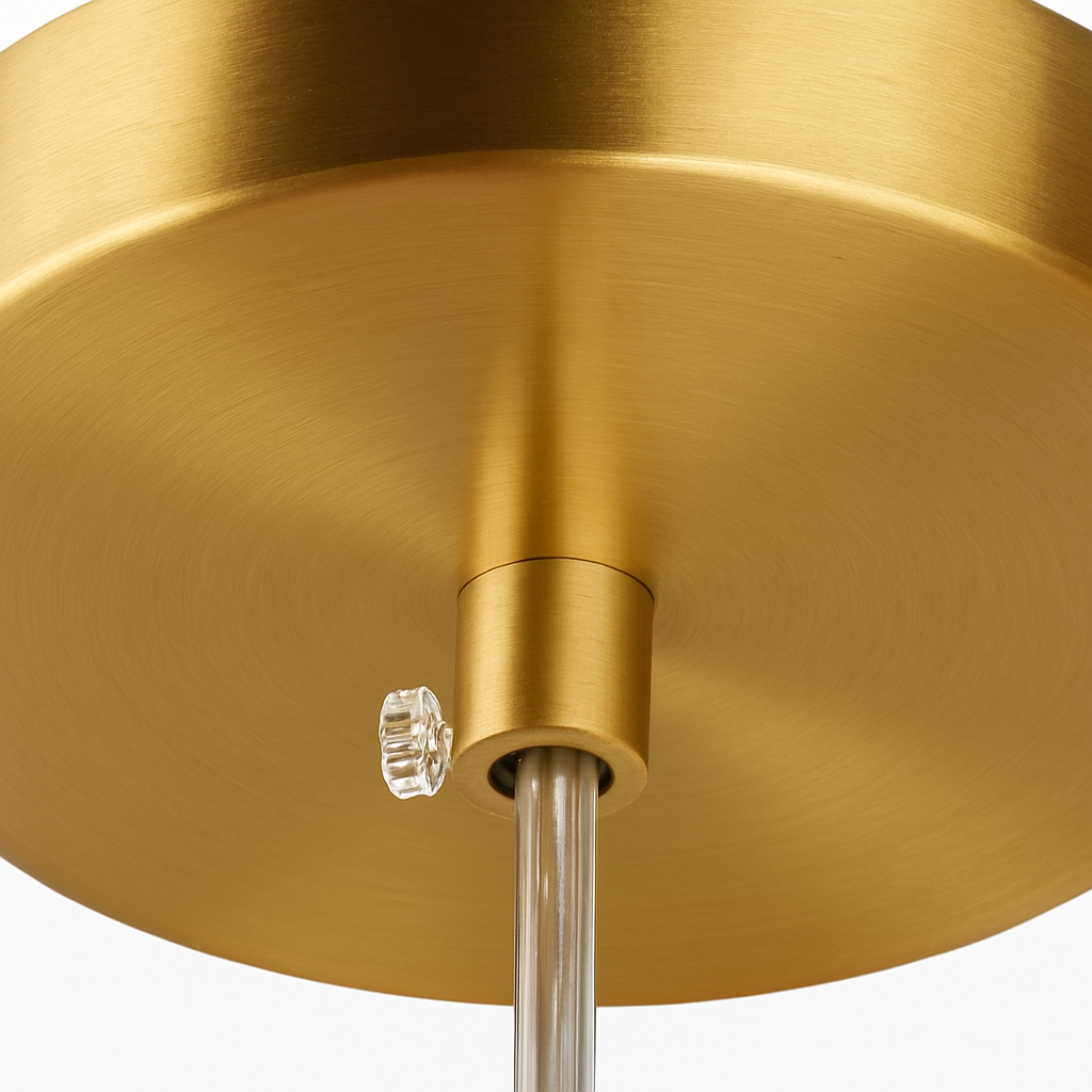 Suspension design en verre intérieur LED moderne nordique Simple éclairage - vue 6 sur 11