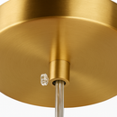 Suspension design en verre intérieur LED moderne nordique Simple éclairage