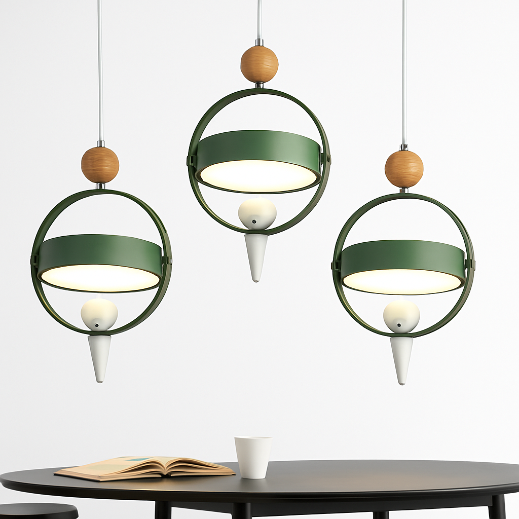 Suspension design LED avec petit oiseau suspendu Bessie - vue 4 sur 10