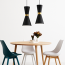 Suspension design LED en aluminium Funnel
