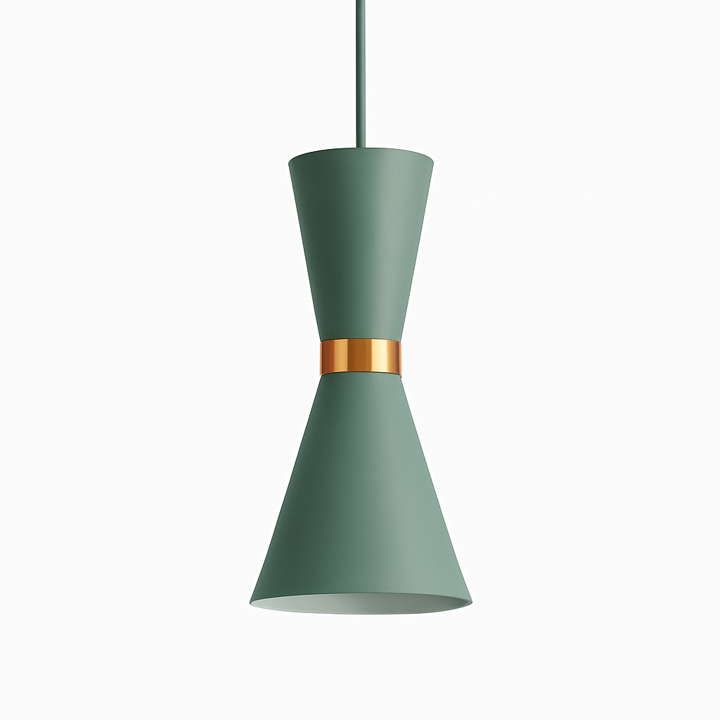 Suspension design LED en aluminium Funnel - vue 16 sur 16