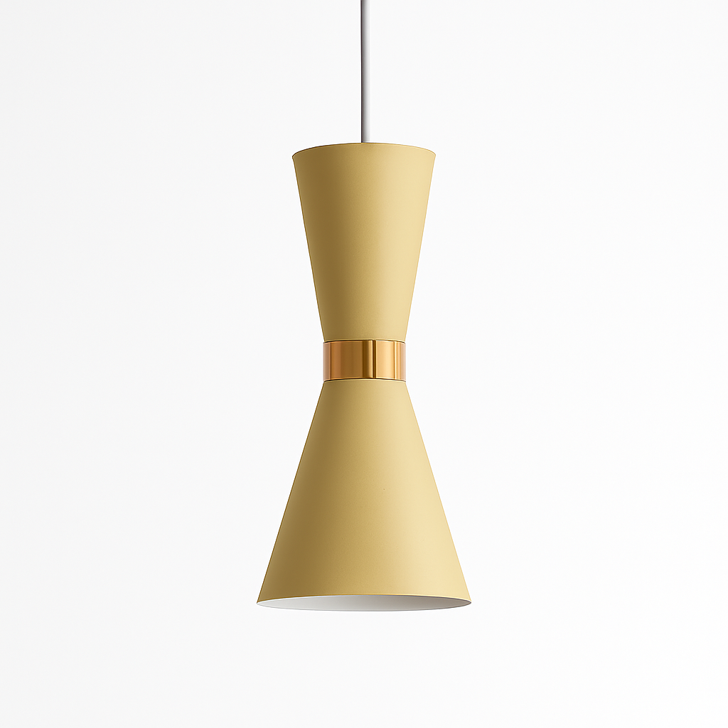 Suspension design LED en aluminium Funnel - vue 6 sur 16