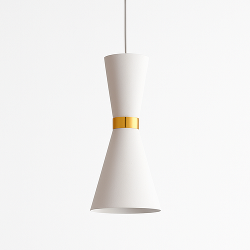 Suspension design LED en aluminium Funnel