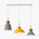 Suspension design moderne à LED de couleur Lampes
