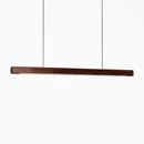 Suspension design moderne LED en bois allongé Hang