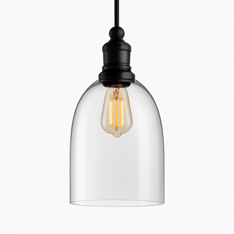 suspension Edison Vintage abat-jour en verre dans rétro Style Loft industriel suspension éclairage Lampara Colgante De Techo