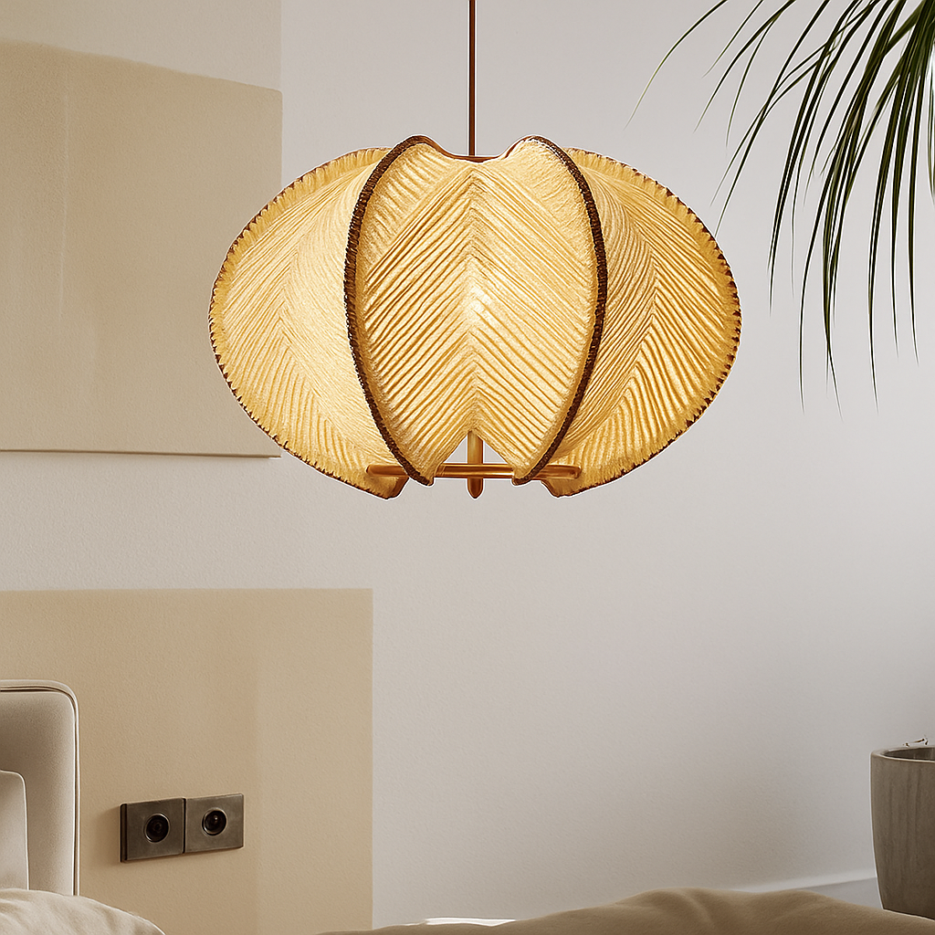 suspension en bois rétro style nordique pour décoration intérieure - vue 7 sur 7