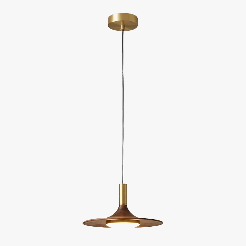 Suspension en noyer noir