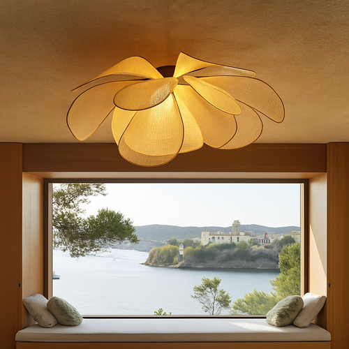 suspension en rotin tissé pour un décor élégant et moderne - vue 2 sur 16