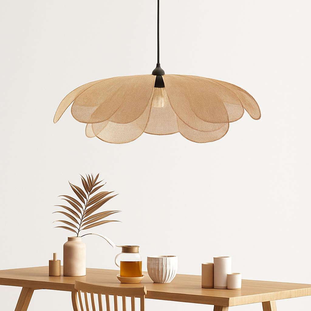 suspension en rotin tissé pour un décor élégant et moderne - vue 5 sur 16