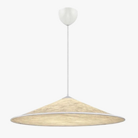 suspension en soie nordique moderne led luminaire suspendu en tissu