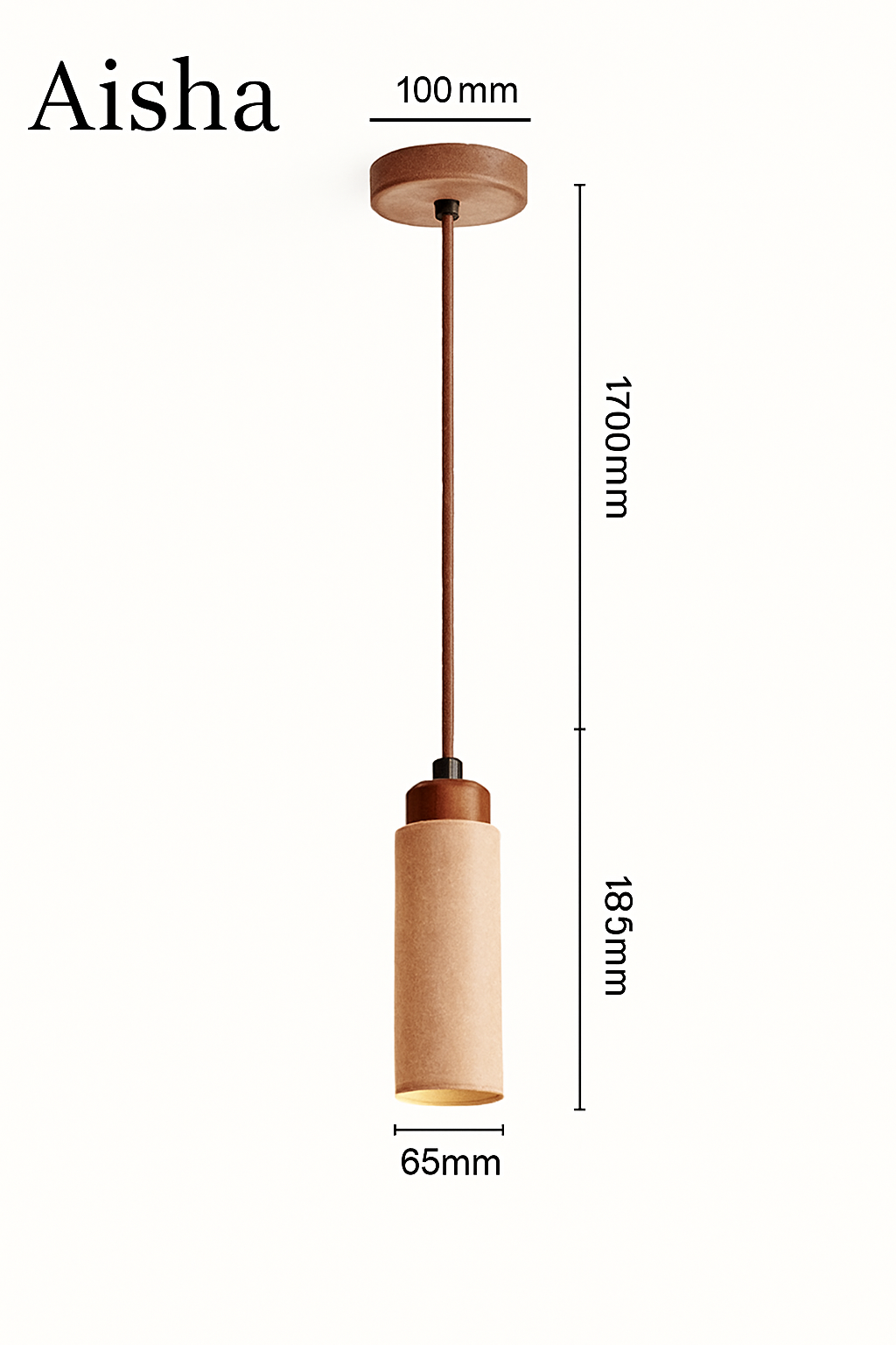 suspension en style nordique wabi sabi pour intérieur décoratif - vue 5 sur 15