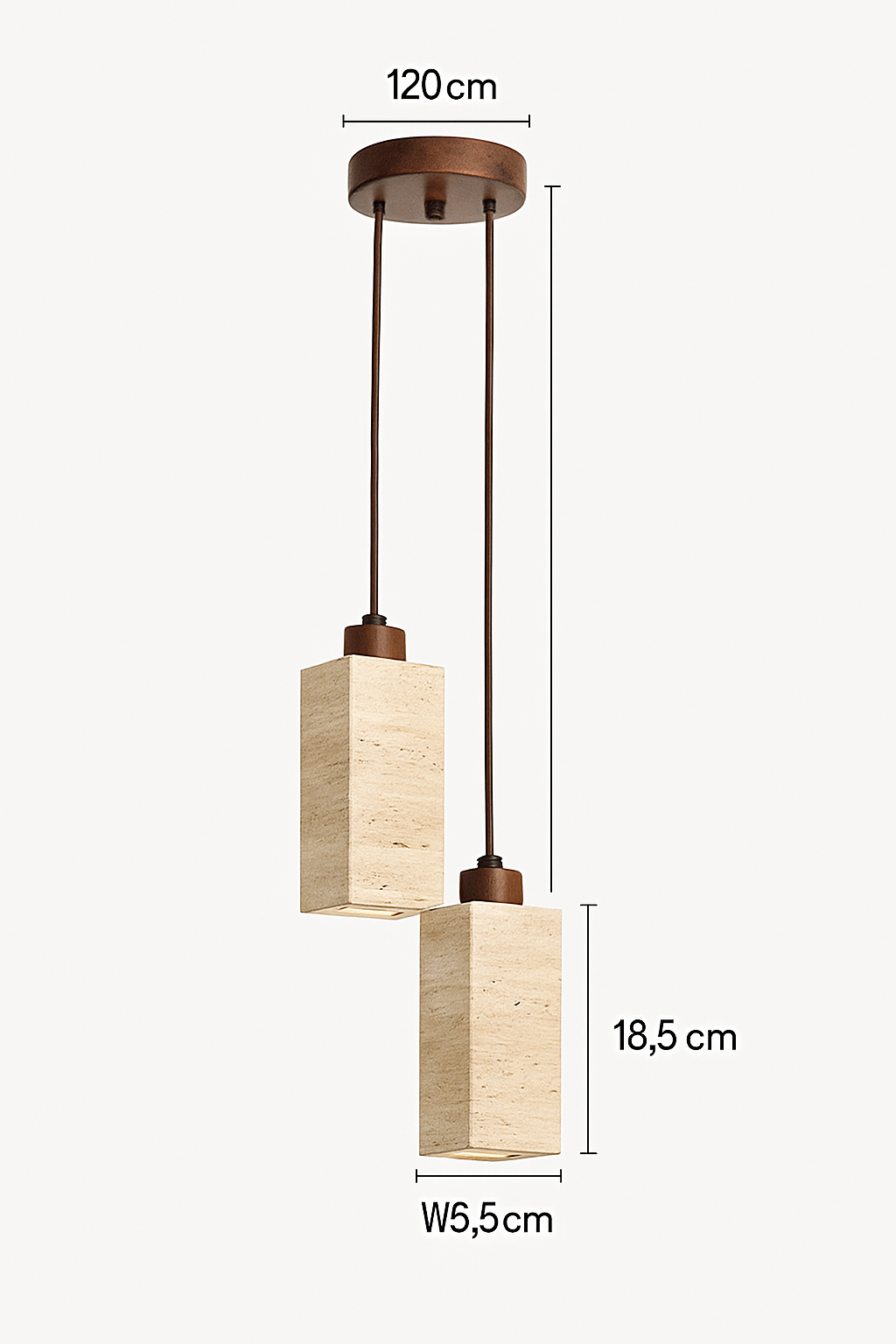 suspension en style nordique wabi sabi pour intérieur décoratif - vue 6 sur 15