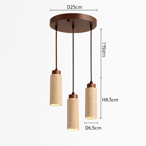 suspension en style nordique wabi sabi pour intérieur décoratif - vue 8 sur 15