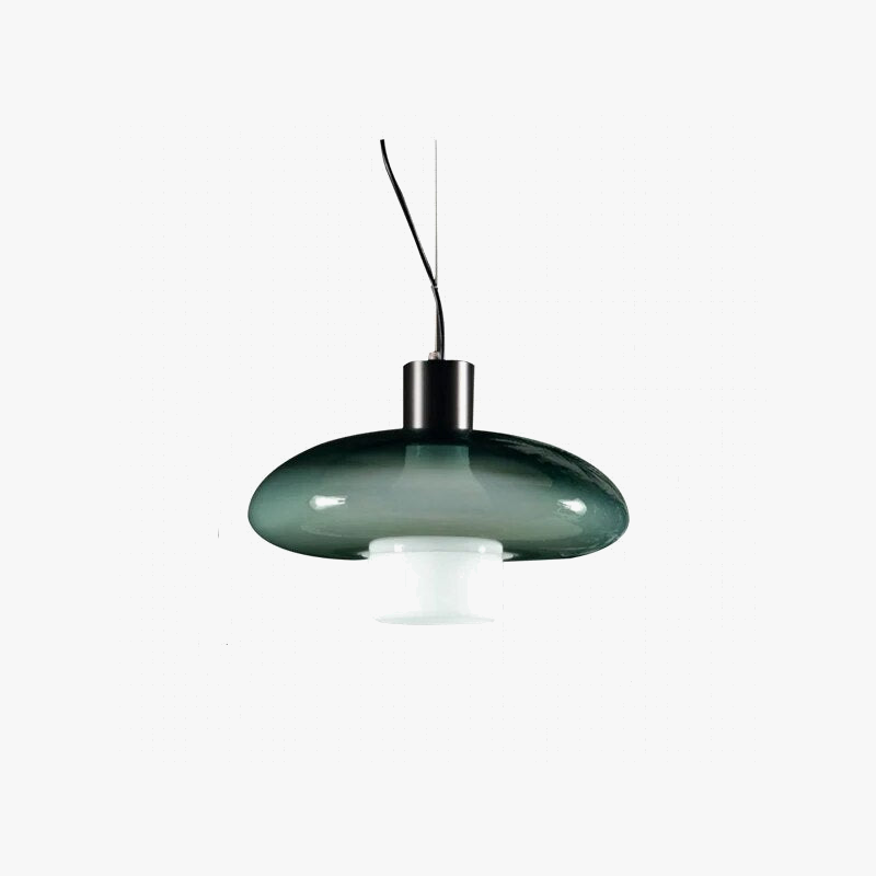 Suspension en verre pour restaurant minimaliste
