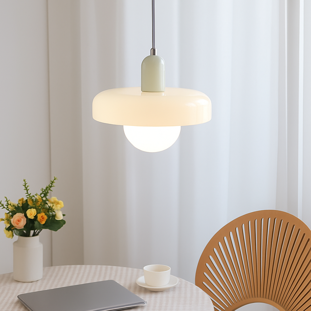 Suspension en vitrail pour restaurant salon cuisine lustre suspendu applique plafonnier couloir entrée allée G9 - vue 6 sur 18