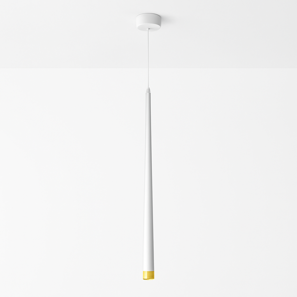 suspension led cône tube pour éclairage intérieur intensité variable - vue 8 sur 8