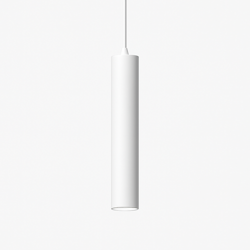 Suspension LED en tube cylindre - vue 6 sur 7