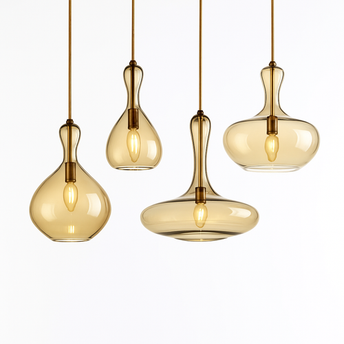 suspension led en verre luminaire décoratif idéal pour bars