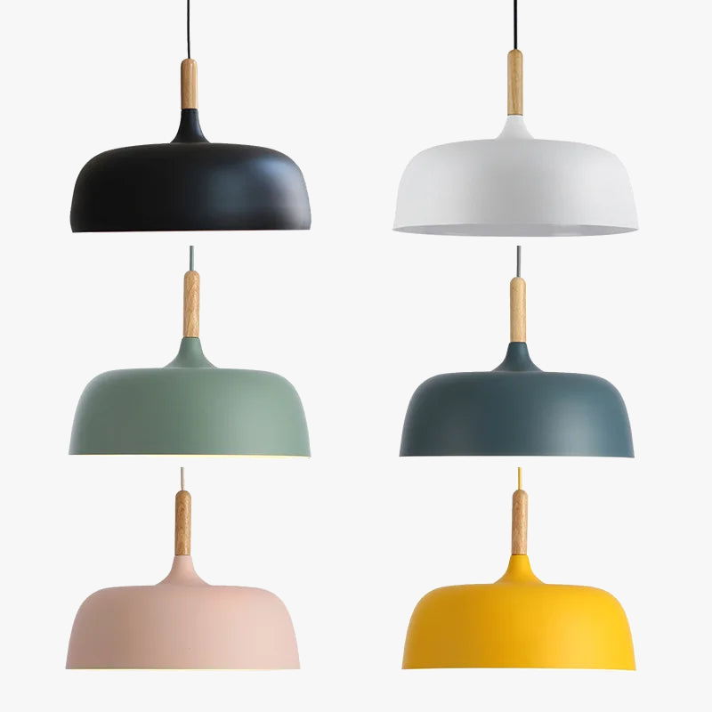 suspension led moderne décoration maison luminaire suspendu macaron
