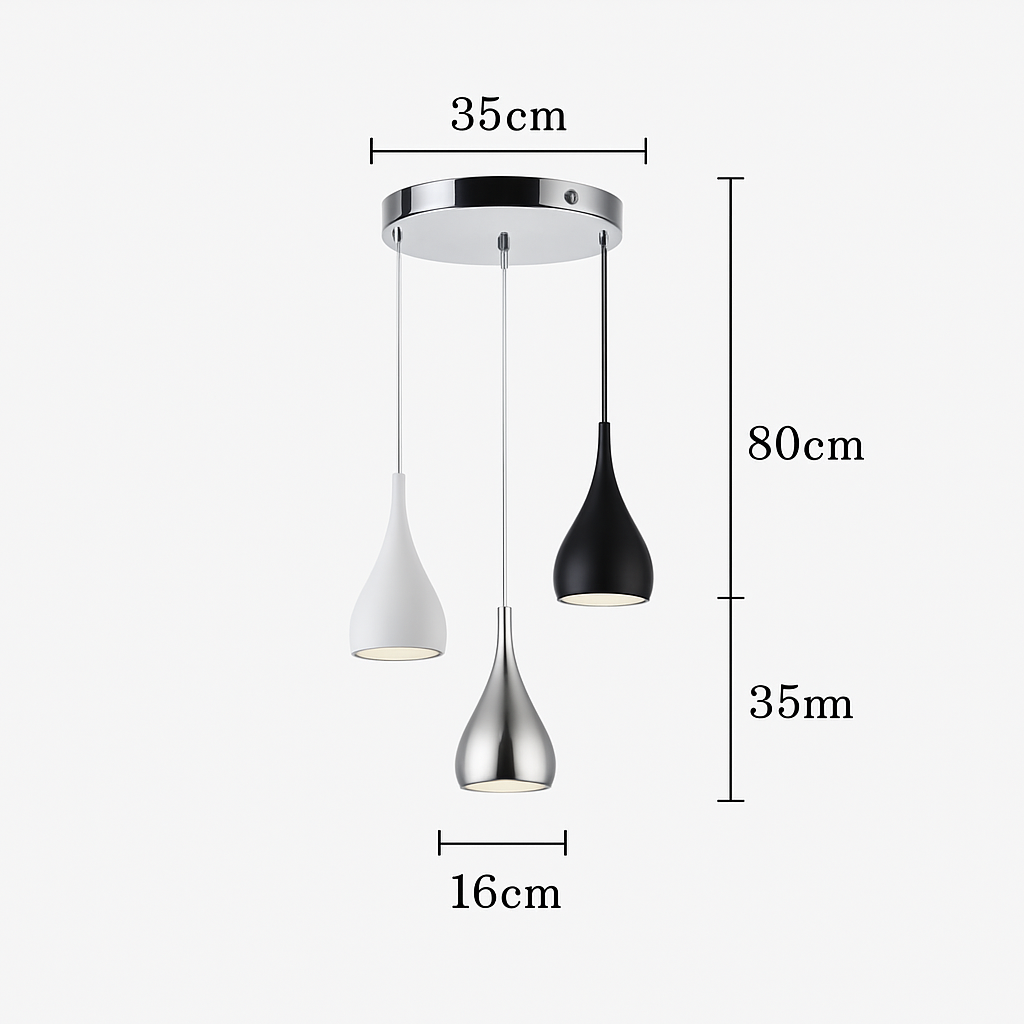 Suspension LED moderne Hand - vue 17 sur 18