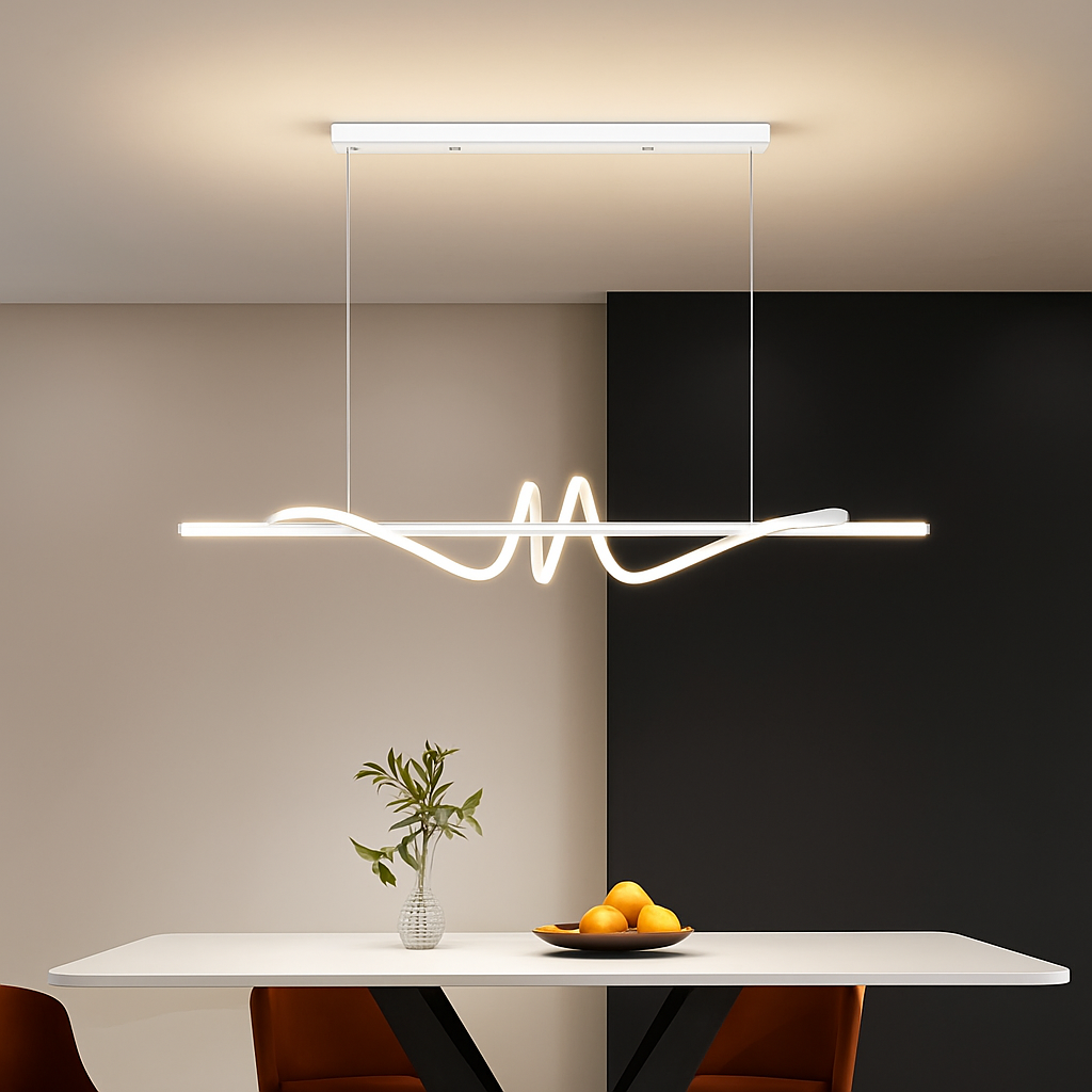 suspension à led moderne pour décoration intérieure élégante - vue 3 sur 9