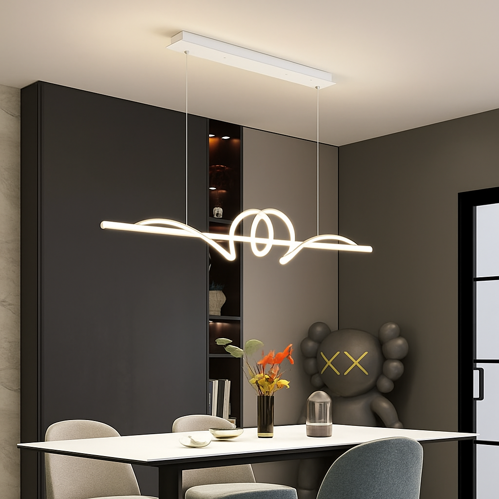 suspension à led moderne pour décoration intérieure élégante - vue 5 sur 9