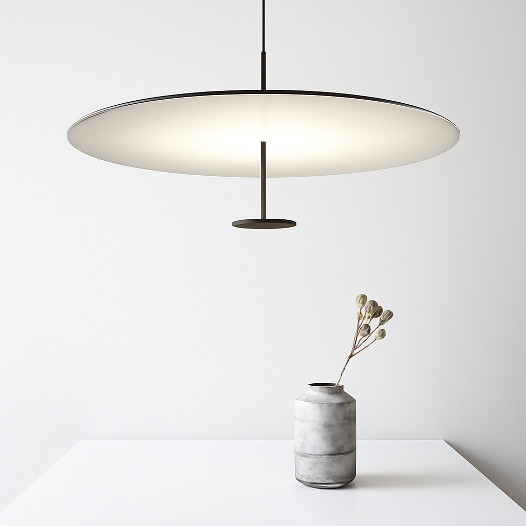 suspension luminaire ultra mince design minimaliste pour intérieur - vue 4 sur 8
