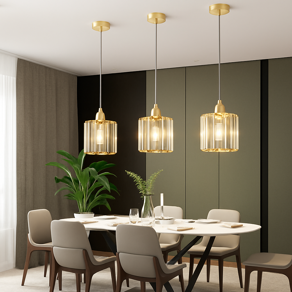 suspension moderne en cristal pour décoration intérieure élégante - vue 2 sur 10