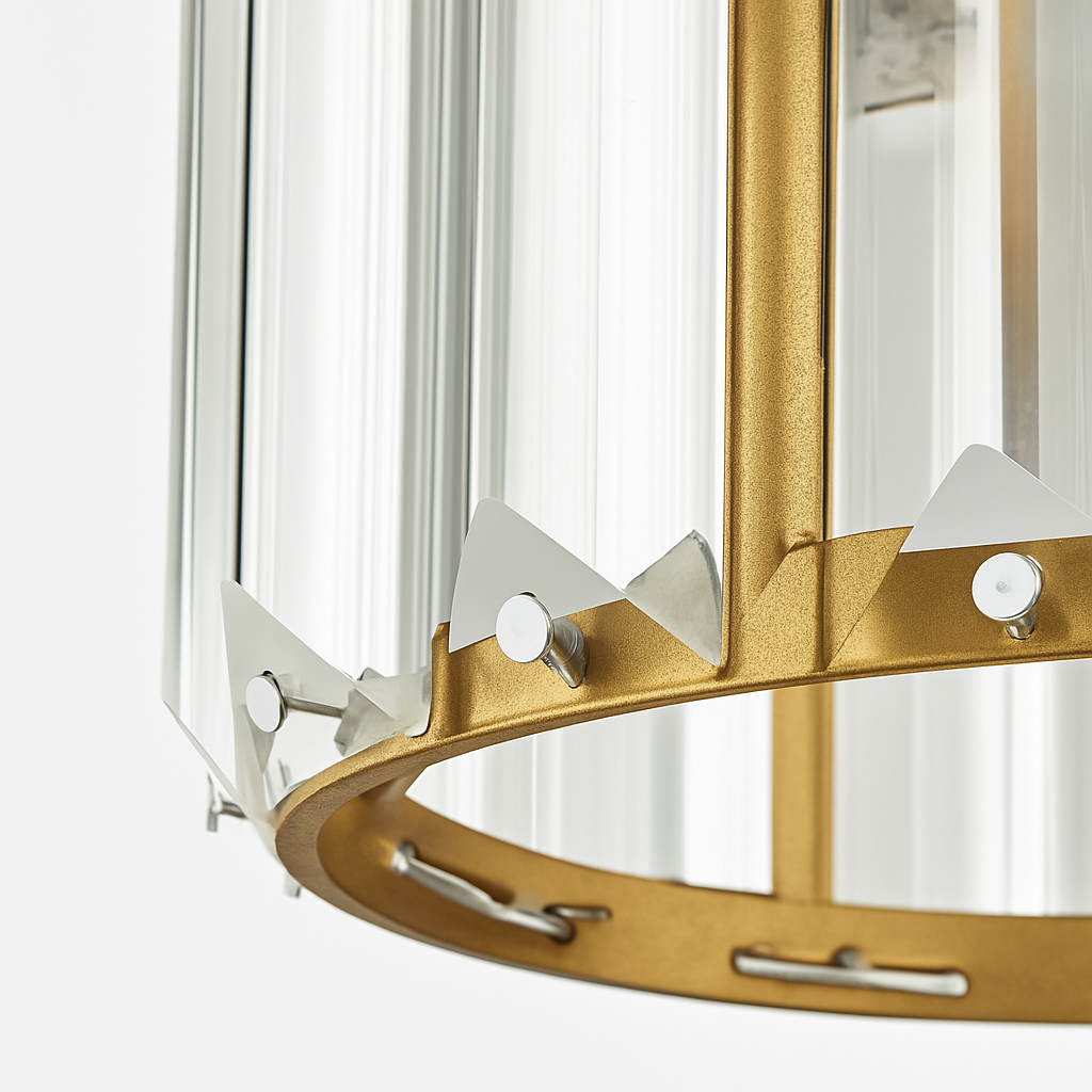 suspension moderne en cristal pour décoration intérieure élégante - vue 4 sur 10