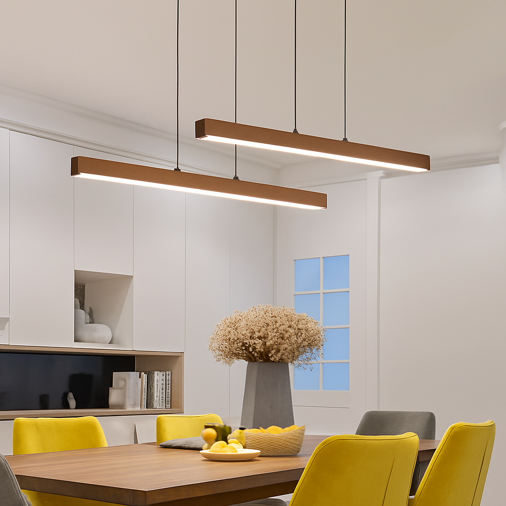 suspension moderne à led pour intérieur élégant et minimaliste - vue 4 sur 16
