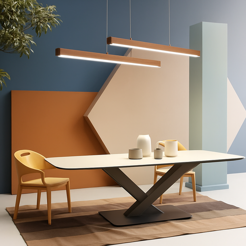 suspension moderne à led pour intérieur élégant et minimaliste - vue 7 sur 16