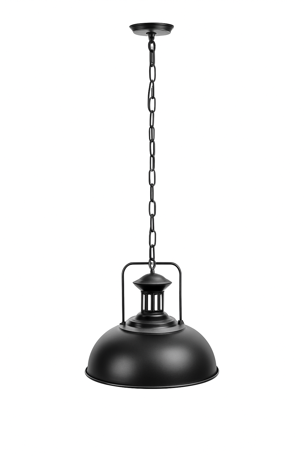 Suspension rétro LED avec finitions en métal Soul - vue 7 sur 7