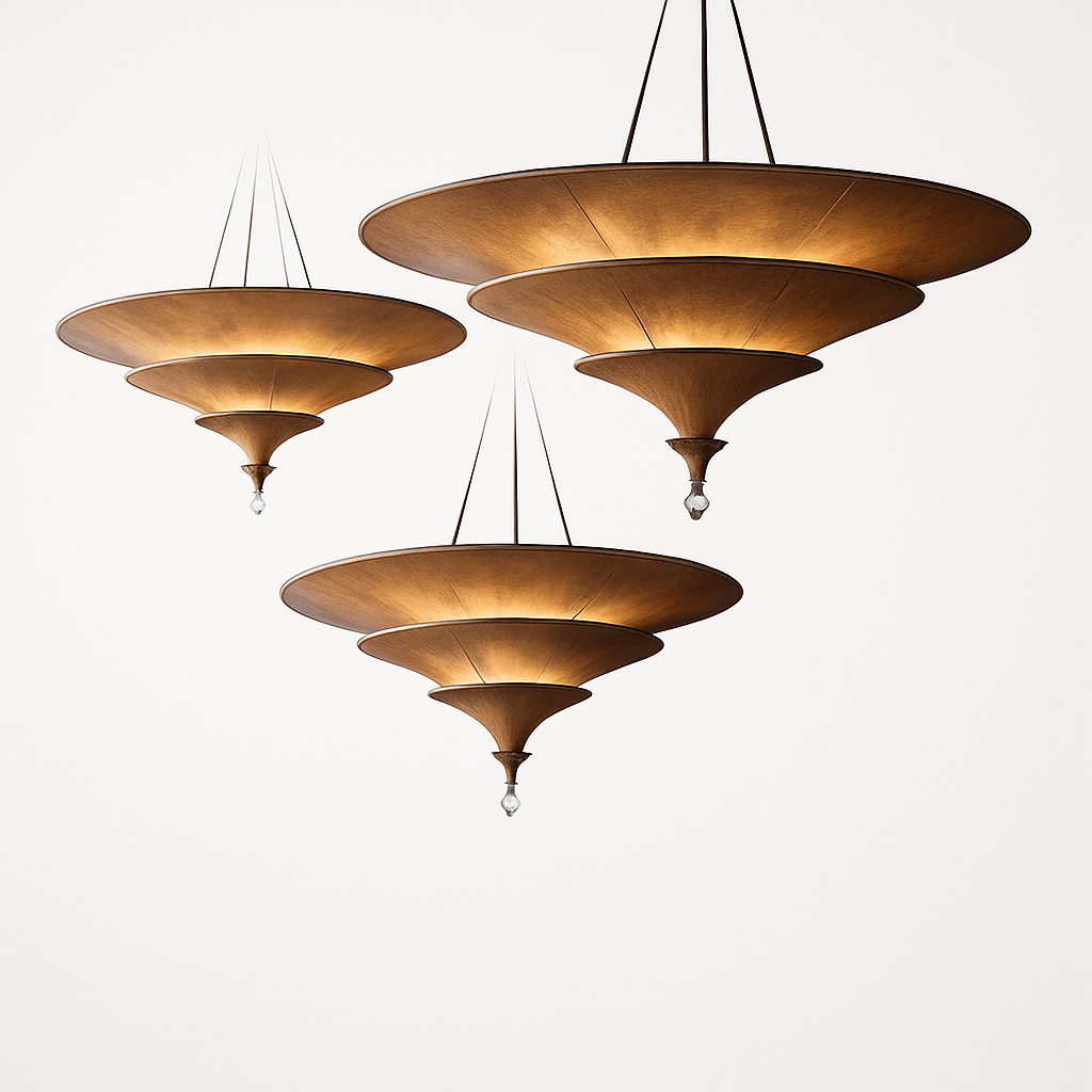 suspension style vintage wabi-sabi d'asie du sud-est - vue 5 sur 9