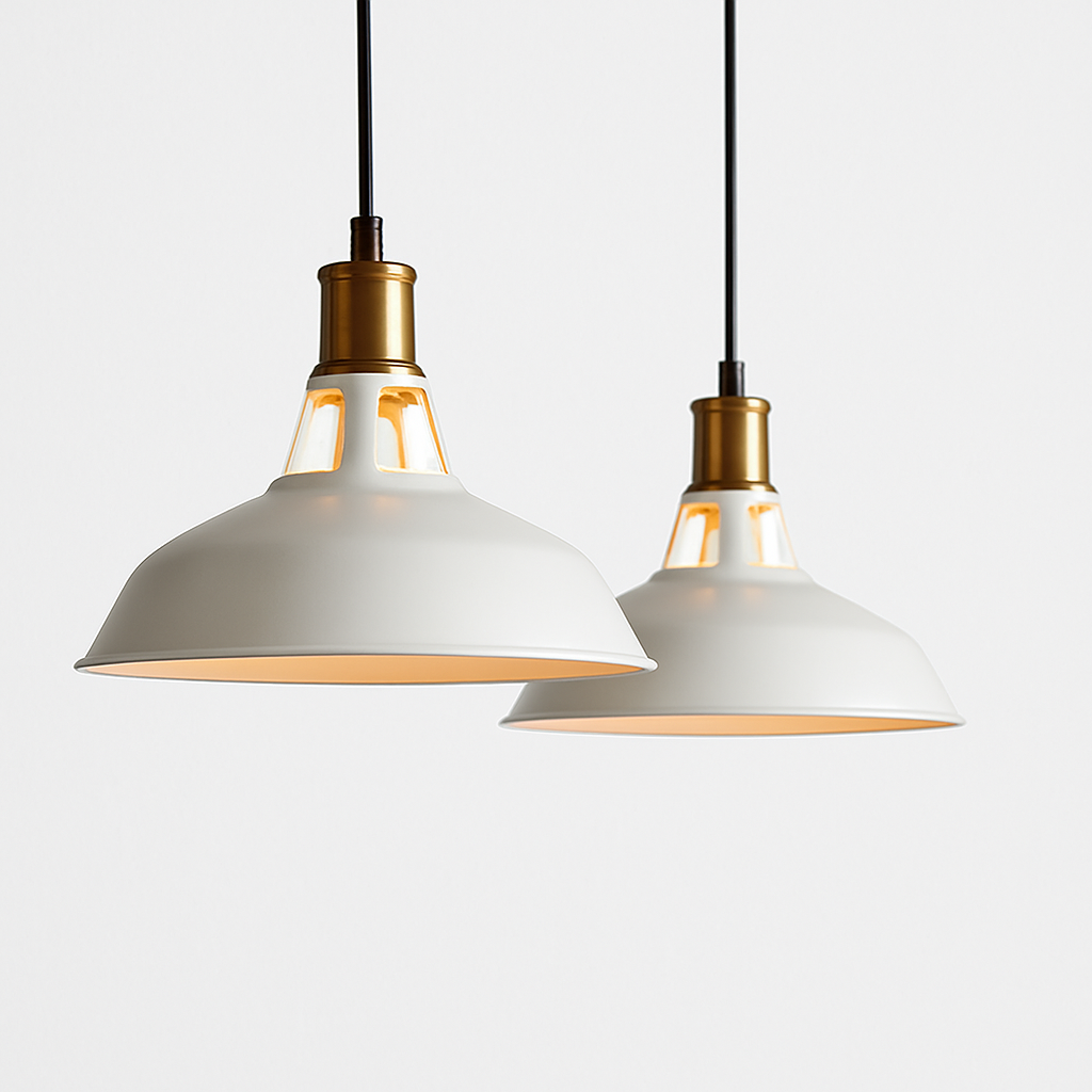 suspension vintage rétro pour éclairage intérieur design élégant - vue 3 sur 10