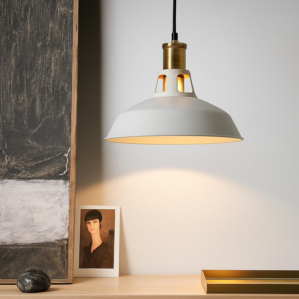 suspension vintage rétro pour éclairage intérieur design élégant - vue 7 sur 10
