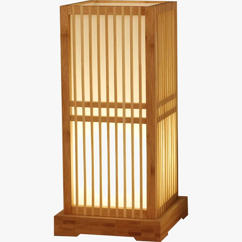 Lampe de Table japonaise Tatami Club Zen