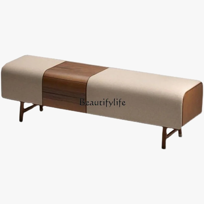 tabouret de luxe italien léger et simple pour banc et canapé