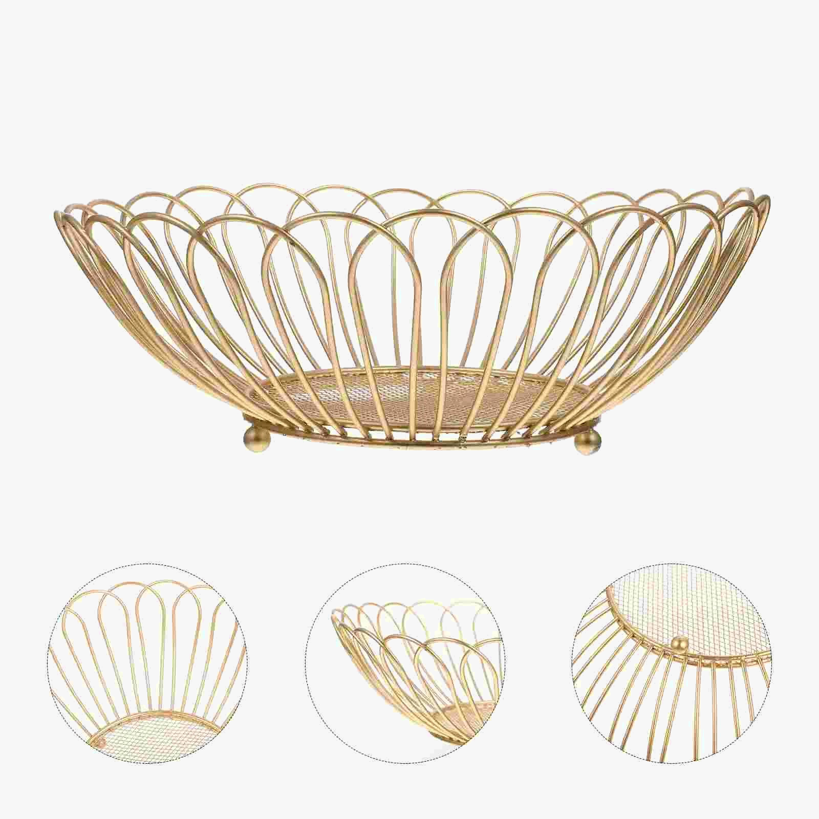 étagères de rangement en fer pour assiettes et fruits multifonctions