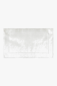 tapis de bain coton epais texture style minimaliste
