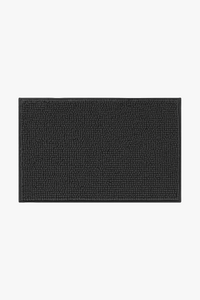 tapis de bain lot 3 chenille shaggy antidérapant