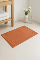 tapis de bain microfibre motif cartoon style americain