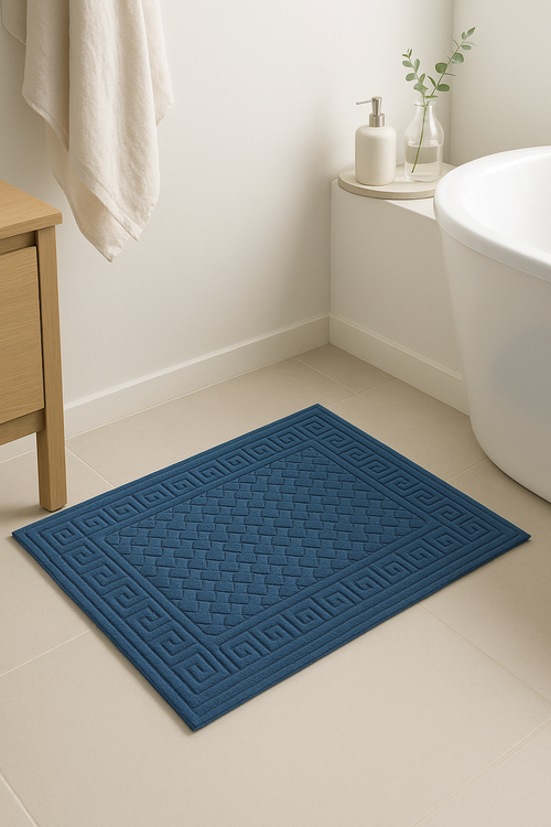 tapis de bain microfibre motif cartoon style americain - vue 2 sur 2